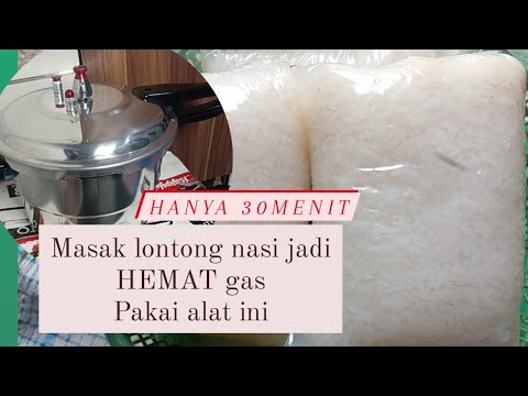 Cara Merebus Lontong Pakai Presto