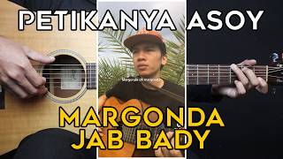 (TUTORIAL GITAR) MARGONDA - JAB BADY | PETIKAN LENGKAP GAMPANG