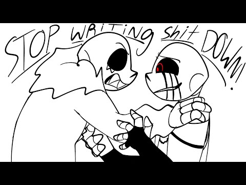 “STOP WRITING SHIT DOWN!” || TSDS Animatic