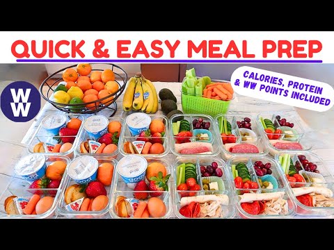 Видео: *NEW* QUICK & EASY MEAL PREP | BREAKFAST BENTOS | ADULT LUNCHABLES | WW POINTS, CALORIES  & PROTEIN