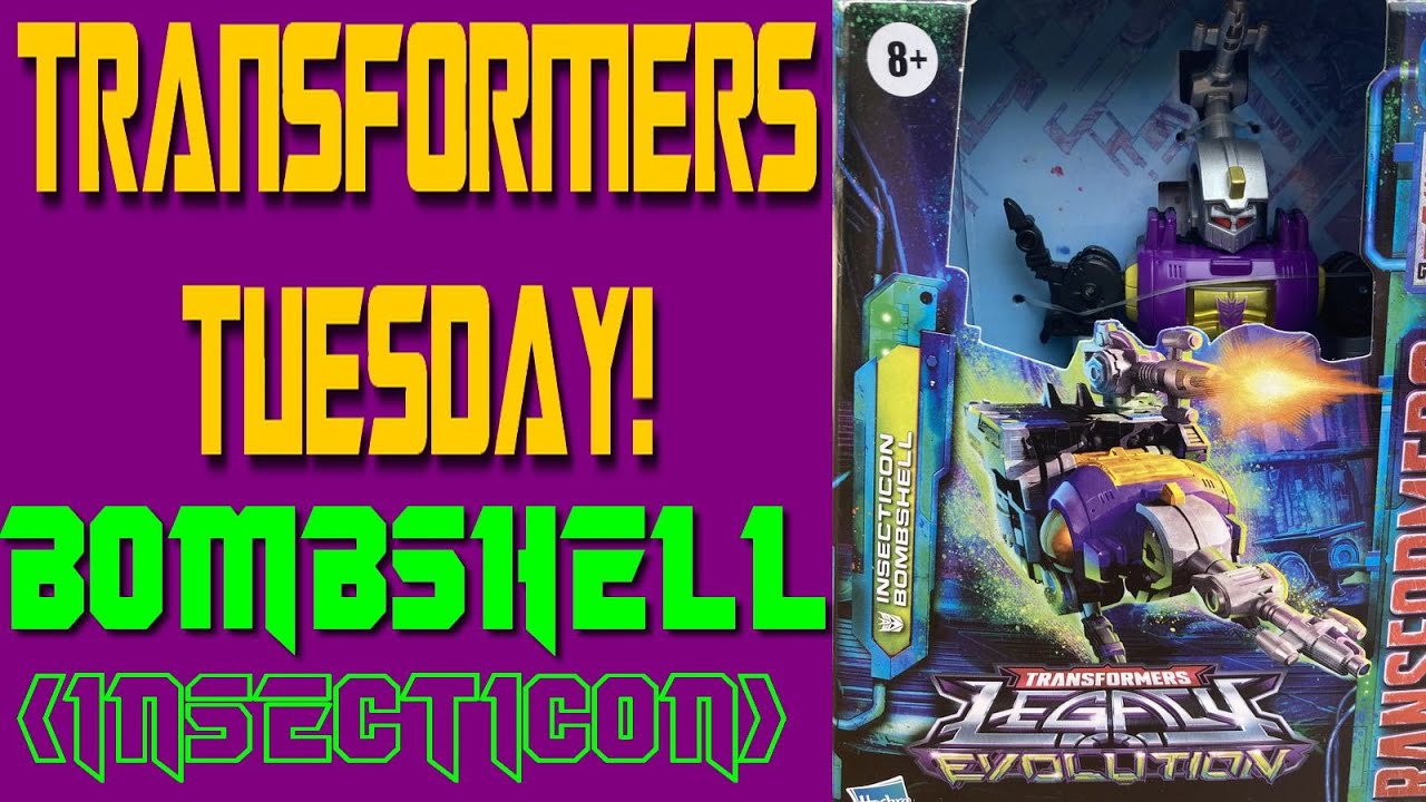 Transformers Tuesday! Bombshell [Insecticon/Legacy Evolution] - YouTube