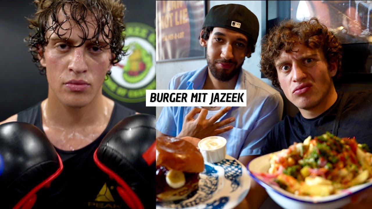 Nach dem Training den BESTEN BURGER DEUTSCHLANDS gegönnt!🍔🔥