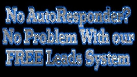 Autoresponder - Free Lead System Results 2 October 2016