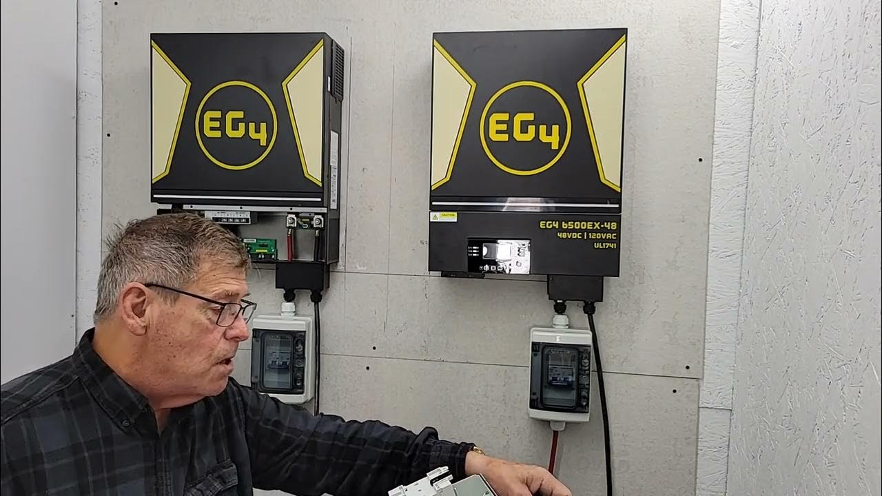 EG4 6500EX -Wiring them up - YouTube