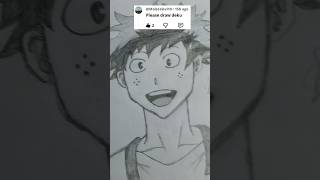DEKU Drawing  #FROM (MY HERO ACADEMIA) #drawing #anime #trending #shorts #youtube