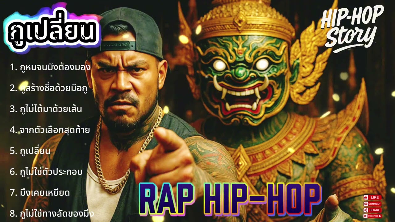 🔥รวมเพลงแร็พฮิปฮอป🔥กูสร้างชื่อด้วยมือกูเอง✌️ #SadRap #HipHopอกหัก #Rapซึ้งกินใจ