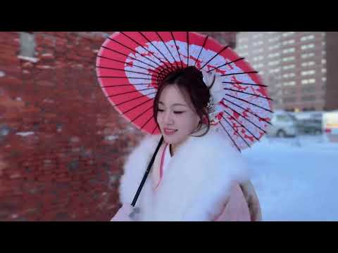 函館の雪景色 × 着物美女✨映画のような感動の旅