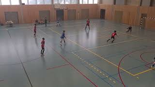 U 15 futsal jette-squadra mouscron 4-3   1 période