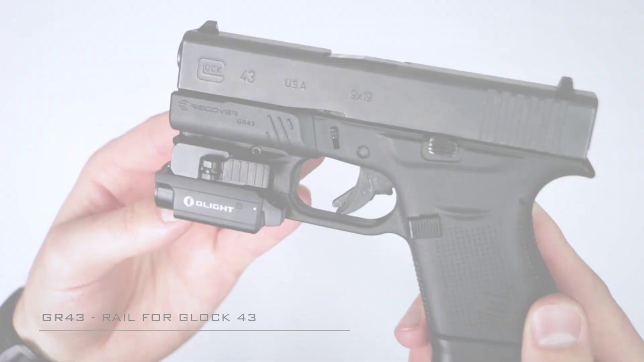 Easy Install For The Glock 42 Recover Tactical Picatinny Rail Adapter GR42 