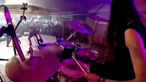 TEMPERANCE - [Drum Cam] Live in ''IsolaRock'' (VR) 11/05/2019