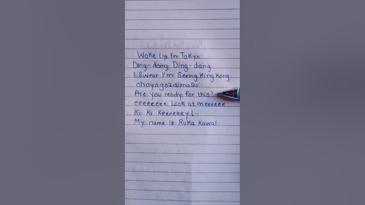 BABYMONSTER (RUKA & ASA) - WOKE UP IN TOKYO (LYRICS) #babymonster #wokeupintokyo #ruka #asa #yg BABYMONSTER (RUKA & ASA) - WOKE UP IN TOKYO (LYRICS) #babymonster #wokeupintokyo #ruka #asa #yg