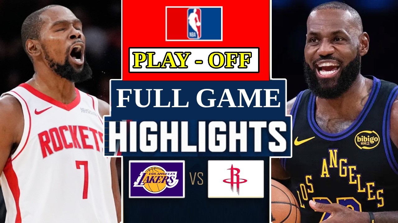 Houston Rockets vs Los Angeles Lakers Game 5 Highlights | West 1st ...