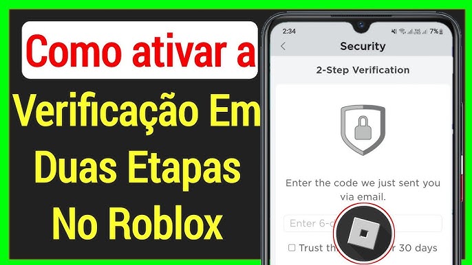 roblox verificação de duas etapas｜Pesquisa do TikTok