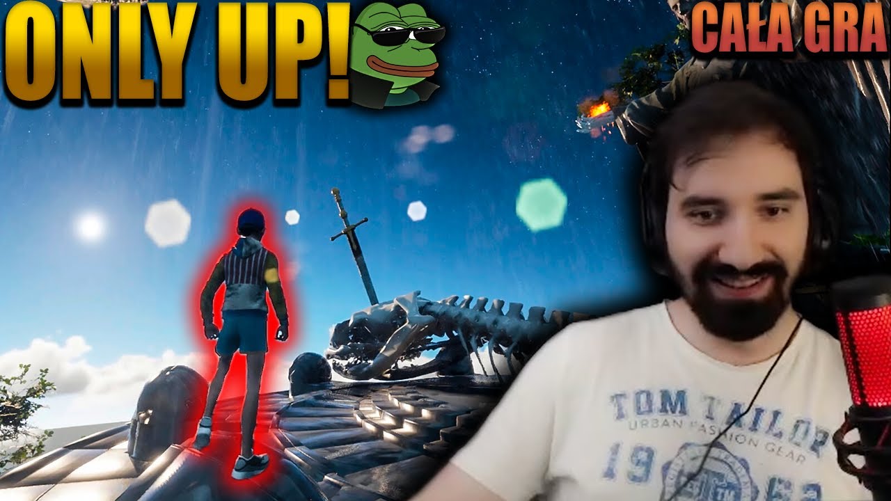 ONLY UP! CZYLI NOWA GIERKĄ ŁAMIĄCA PSYCHĘ ALE TO JA JĄ ŁAMIĘ NA TYM FILMIE NA EZ 😎