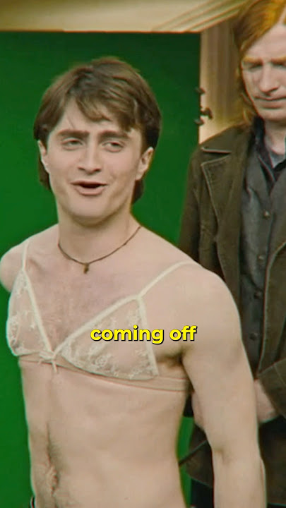 Daniel Radcliffe's Most Embarrassing Moment on Harry Potter Set