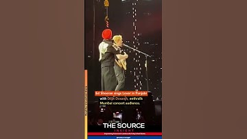 Thumbnail of Ed Sheeran sings Lover in Punjabi with Diljit Dosanjh, enthralls Mumbai concert audience