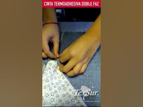 CINTA TERMOADHESIVA DOBLE CARA 10CM