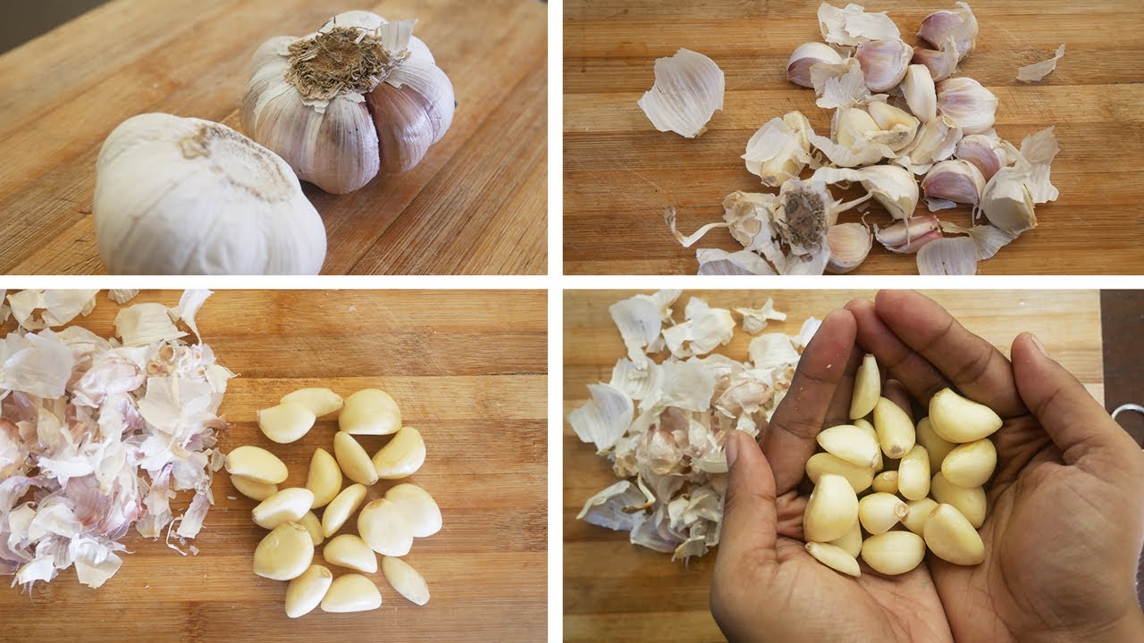 How to Peel Garlic (6+ Ways Tested) - Alphafoodie