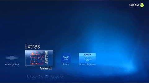 Windows Media Center Menu Demo 2011