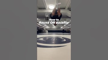 How to Round Off Backflip