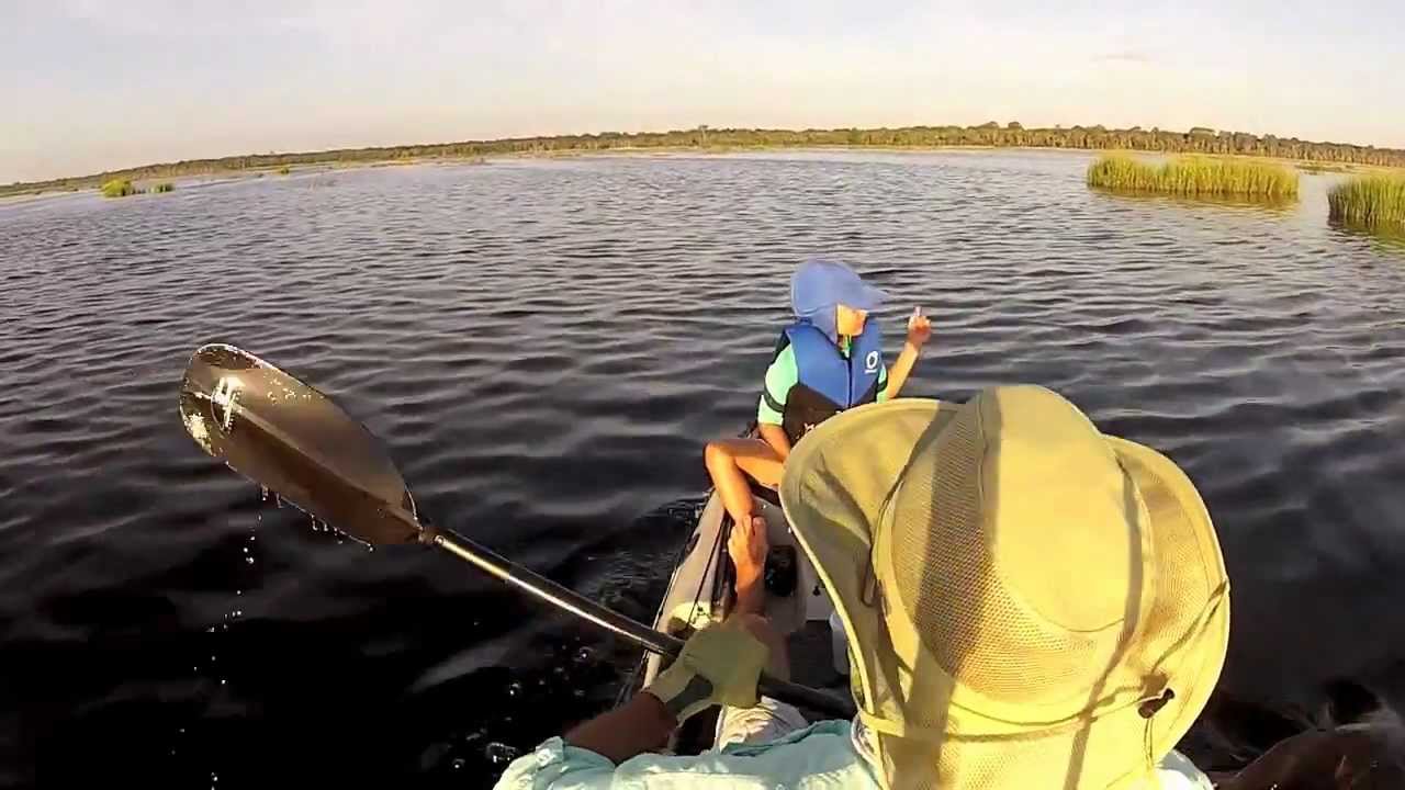 Guana Lake Kayak Fishing 08-15-12 - YouTube