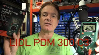 LIDL Parkside DM300 C3 Autoranging digital multimeter. Dangerous design flaw?