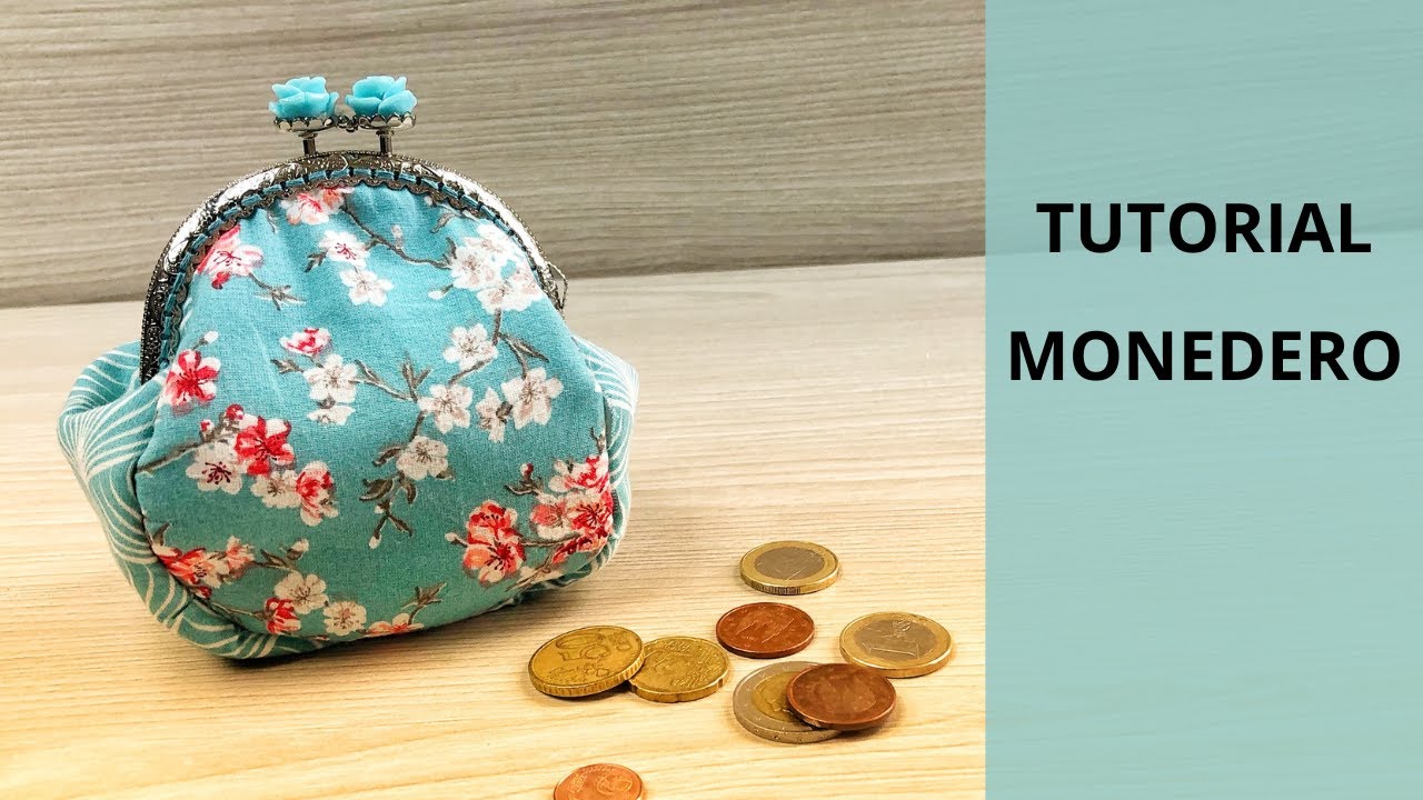 Como hacer monedero con boquilla metálica