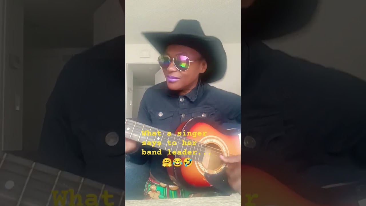 what is singer says to her band leader...