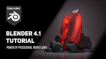Creating a Procedural Magical Rock in Blender