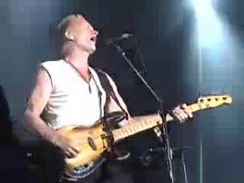The Police, 2nd song of set at Bonnaroo