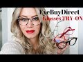 EyeBuyDirect GLASSES try-on haul!  The CHEAPEST and BEST prescription glass out there!  SEE WHY!
