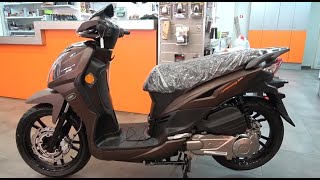 The SYM Symphony SR125 scooter euro 5 2021 walkaround - YouTube