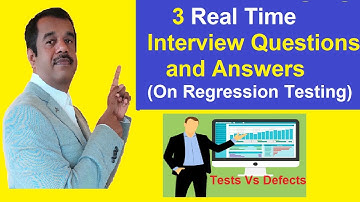 manual testing real time interview questions and answers(regression testing concepts) | testingshala