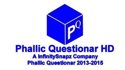 Phallic Questionar Blue Cube Logo