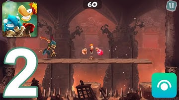 Rayman Adventures - Gameplay Walkthrough Part 2 - Adventures 3-4 (iOS, Android)