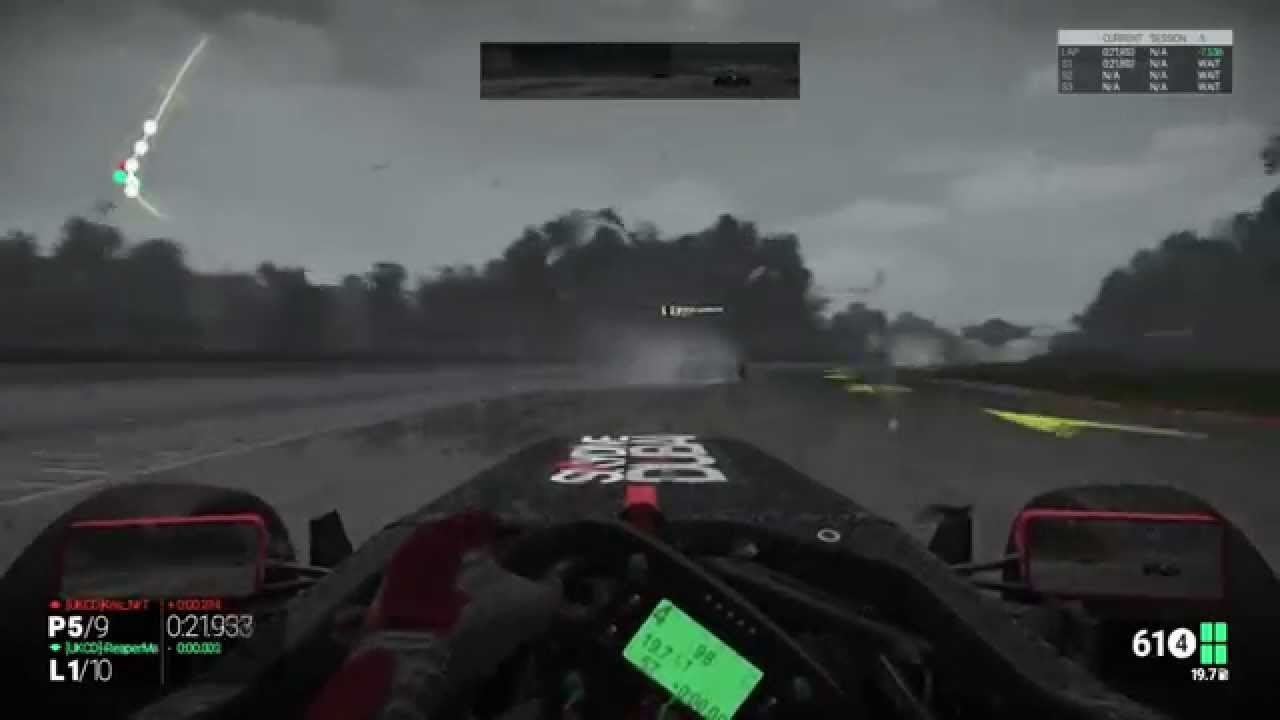 UKCD Project CARS  (thunderstorm race) Formula Gulf  Grom3r POV
