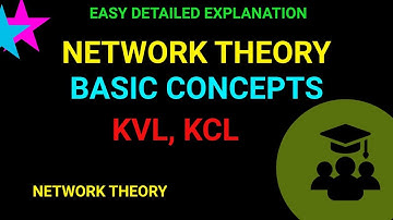 Network Theory Basics - Part 1 | Emmanuel Tutorials