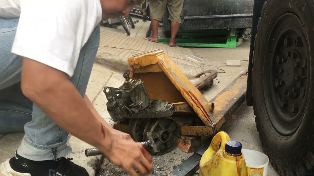 jack pallet truck hydraulic repair instructions 2