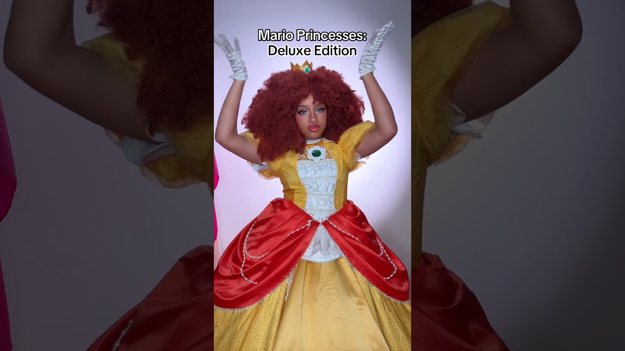 The Mario Princesses Greeting! #princesspeach #princessdaisy #rosalina #pauline #cosplay