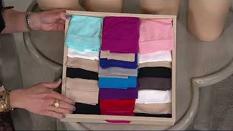 Breezies Choice of Set of 4 Seamless Panties on QVC