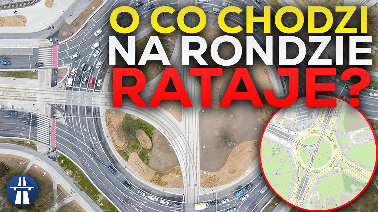 Dlaczego na Rondzie Rataje w Poznaniu kierowcy zajeżdżają sobie drogę ?