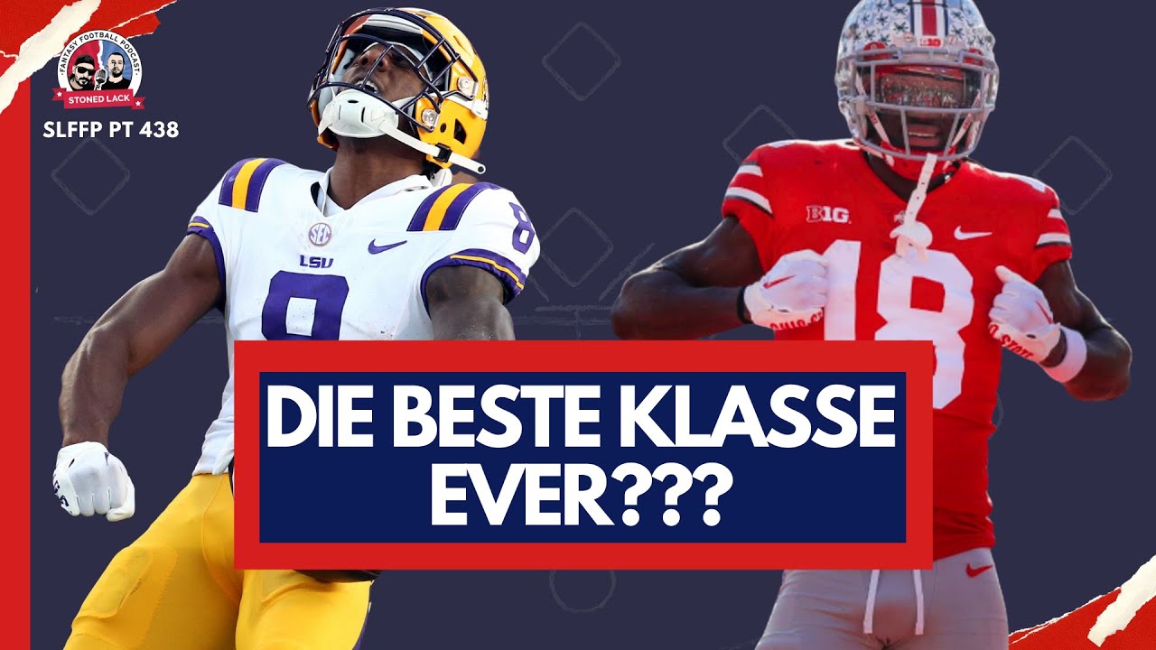 Wide Receivers NFL Draft 2024 So viel Auswahl! [2024] Podcast 438