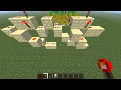 Minecraft - Compact Full Adder (2 Wide with 2 Tick Carry)