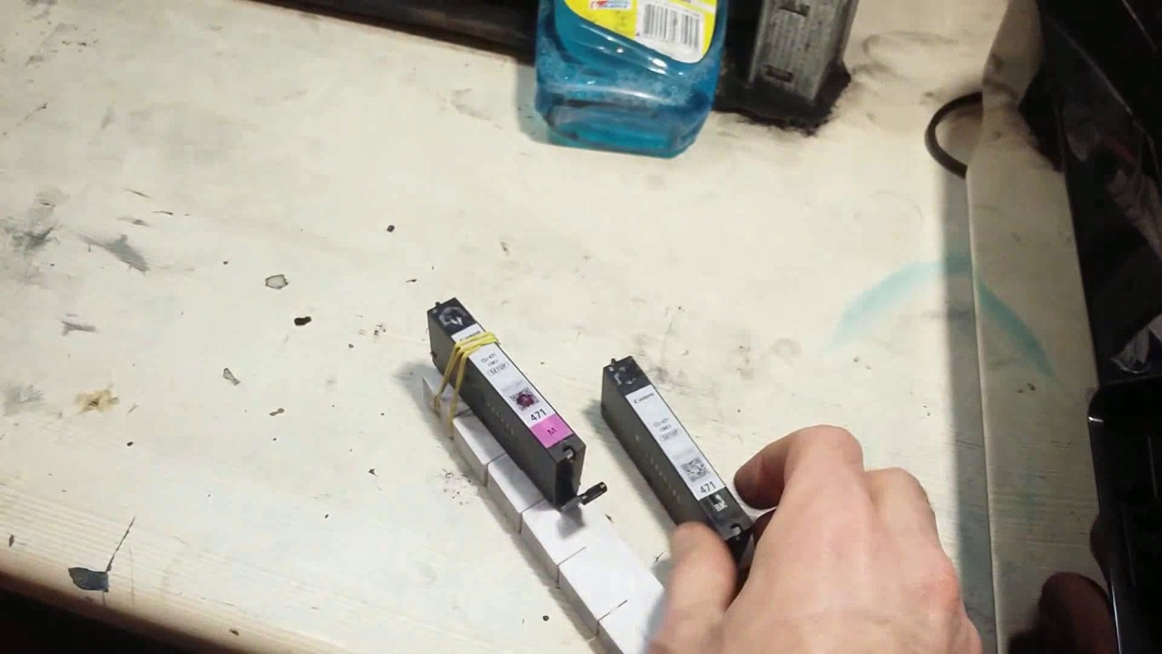 Canon MG5740 Принтер не печатает Заправка и самостоятельное обслуживание принтера