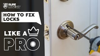 Famous How To Repair A Door Lock : Step By Step Guide Wealth