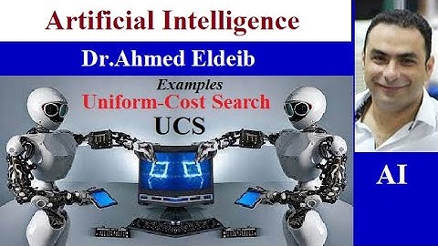Artificial Intelligence (Uniform-Cost Search UCS ) Solved Examples  شرح بالعربى