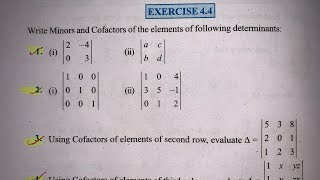 Celebrity EX 4.4 Q1 TO Q5 SOLUTIONS OF DETERMINANTS NCERT CHAPTER 4 CLASS 12th Profile