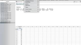Confidence Interval Minitab