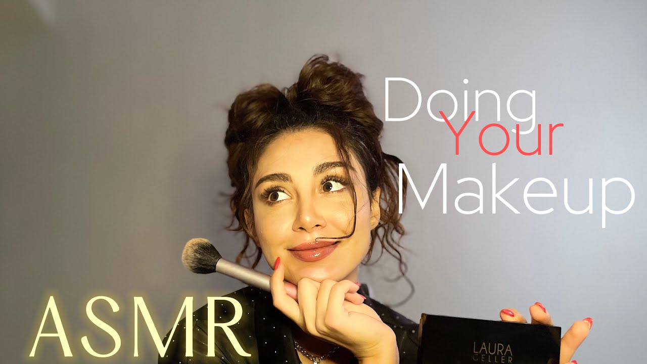 ASMR| doing your makeup 💄💆🏻‍♀️
