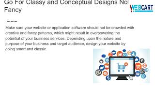 Web Cart - Ecommerce Software and Website Design, Development Services screenshot 2
